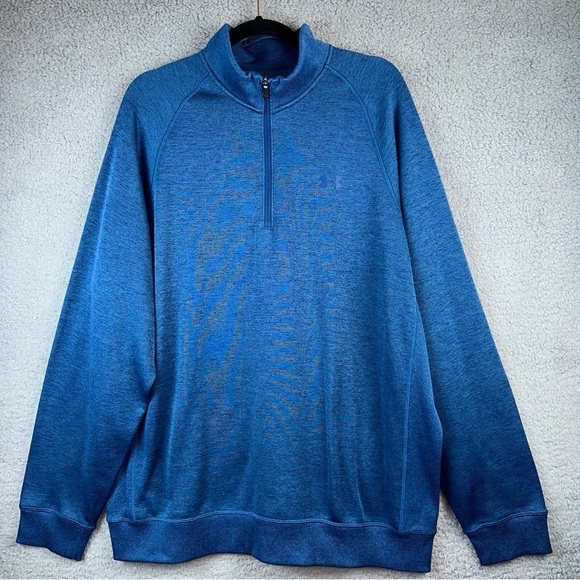 Under Armour Mens Storm Loose Cold Gear Sweater Size 2XL Fleece Layering Winter - Picture 2 of 12